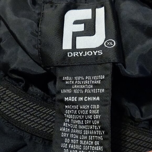 Footjoy Dryjoys All Weather Performance Golf Pants Men's XL - Picture 2 of 6